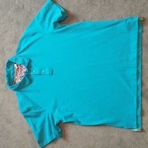 Robert Graham Polo Shirt. Blue.‎ Medium. Like New!